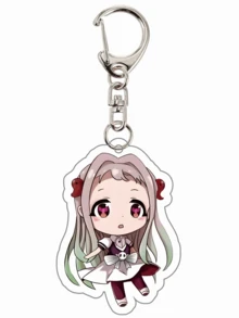 1件动漫《地缚少年花子君》系列亚克力钥匙扣可爱卡通钥匙圈包包配件手机挂件汽车装饰品。 - 彩色 - 查看 11