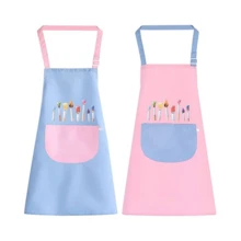 1/2/3 Pcs Kids Apron, Waterproof Children's Painting Apron, Kids Art Apron, Kitchen & Garden Bib Apron, Suitable For Cooking, Crafts, Pottery, Lab Activities, Cooking Baking Painting Crafts - Multicolor - View 3