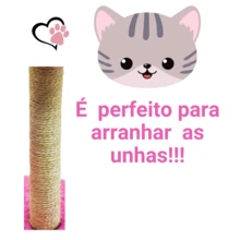 Cat Scratching Post With Exclusive Sisal Toy - Red - View 10