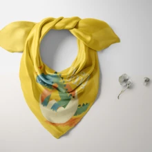 可定制的狗围巾，可印任何文字 - 个性化围巾适合小型、中型和大型犬种，适合父亲节、母亲节、万圣节、圣诞节、平安夜、情人节、生日、个性化日、士兵阵亡将士纪念日、感恩节、复活节、愚人节、狂欢节、节日