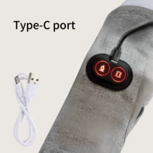 双按钮加热小腿按摩器/USB供电加热小腿按摩器 - 舒缓放松身体，是馈赠亲友的理想暖心礼物，无需电池 - 彩色 - 查看 6