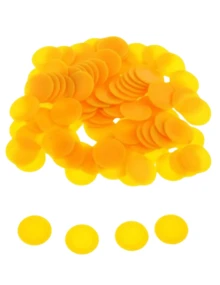 500 ficha didáctica colores tarjetas escolares educativas para niños recurso de apoyo en clases de colores paquete de 500 piezas materiales duraderos - Amarillo - Ver 1