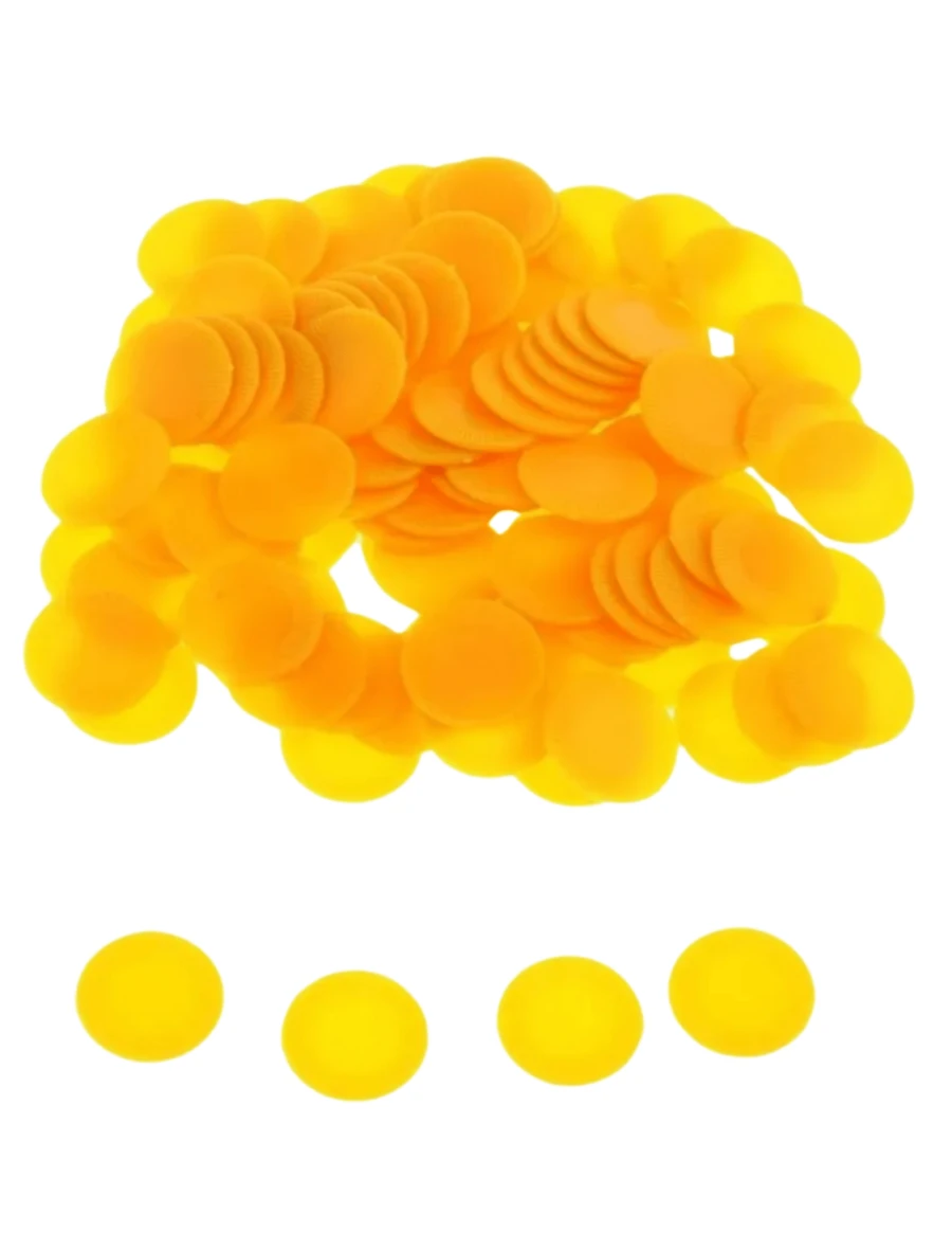 500 ficha didáctica colores tarjetas escolares educativas para niños recurso de apoyo en clases de colores paquete de 500 piezas materiales duraderos - Amarillo - Ver 1