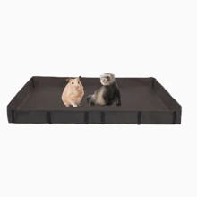 1pc Small Pet Cage Mat, Waterproof And Dirt-Resistant Pad, Easy To Clean For Hamster Cage Bottom Cover, Suitable For Rabbits, Ferrets And Other Small Animals