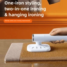 OBOVAY 1pc Portable Handheld Ironing Machine Household Mini Steam Electric Iron Small Hanging Ironing Machine For Fabric Clothes Ironing