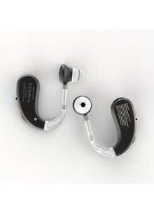 ersowha 2pcs Premium Rechargeable In-Ear Headphones (Non-Wireless), With Volume Control And Lithium-Polymer Rechargeable Battery, Hearing Aid Ear Hook Style, Noise Cancelling, Sound Amplifier, Hearing Assistance And USB Charging - Multicolor - View 12