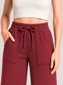 Women's Sweatpants - Rojo Marsala - Ver 2