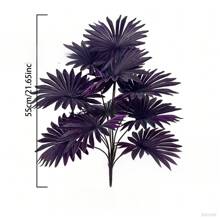 1棵大型人造棕榈树 - 抗紫外线，适用于室内/室外装饰，家居、酒店、花园、办公室、婚礼和节日场景，落地式，多功能房间装饰，绿色建筑风格，逼真植物 - 彩色 - 查看 10