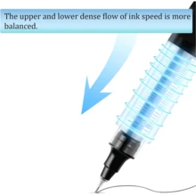 0.5mm Extra Fine Liquid Ink Rollerball Pens – Black, Blue & Red Ink | Smooth Writing Pen Set For School, Office, Journaling & Back To School Supplies(6/10/20pcs) - 藍色 - 查看 5