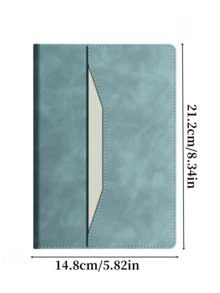 定制 A5 仿皮笔记本 - 个性化时间管理日记，送给朋友和同事的理想礼物，非常适合毕业典礼、记录保存学校用品、返校 - 彩色 - 查看 8