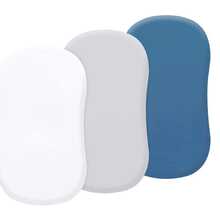 3 Packs Microfiber Bassinet Mattress Sheet Set Silk Touch Breathable Microfiber Soft Bassinet Sheets Baby Universal Fitted For Different Cradle And Bassinet Mattress Pad