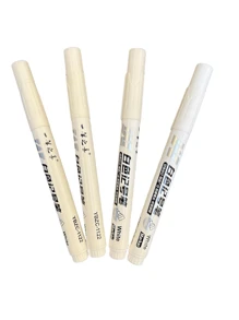 10/8/5/3/1pc Quick-Drying Waterproof And Indelible Fine White Tip Oil-Based Markers For Glass, Windows, Tire Spray Paint, Clothing, Wood And Leather, Ceramics, Metal, Paper, Art Painting, Graffiti, School Supplies, Back-To-School Stationery, Colored Spinning Pensschool Supplies,Back To School