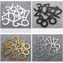 7cm(0-9)Acrylic Mailbox Number, Office Door Number Sticker, Enhanced 3D Effect Signage