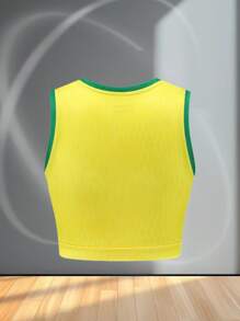 ODMYONO Débardeur spécifique pour le football féminin, respirant, absorbant l'humidité et séchage rapide, Top de sport, tenue de football féminine, t-shirt sans manches