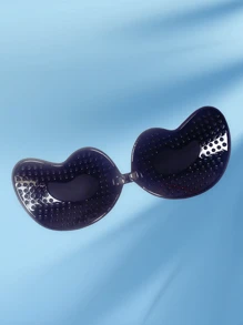 1 pezzo/Reggiseno senza spalline e senza schienale, reggiseno adesivo riutilizzabile, push-up, per vestiti da donna con effetto sirena