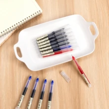 0.5mm Extra Fine Liquid Ink Rollerball Pens – Black, Blue & Red Ink | Smooth Writing Pen Set For School, Office, Journaling & Back To School Supplies(6/10/20pcs) - 藍色 - 查看 7