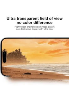 5pcs Tempered Glass Screen Protector, Compatible With IPhone 17, 16, 16 Plus, 16 Pro, 16 Pro Max, 15, 14, 13, 12, 11 Pro Max, X, XS, XR, Mini, 7, 8, 14 Plus, Also Compatible With 14, 15 Pro Max. Birthday Gift, Gift For Family And Friends, Mobile Phone Screen Protector, Mobile Phone Accessories. - Clear - View 7