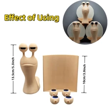 Supporto per rotolo di carta igienica carino e divertente a forma di rana, gatto, coniglio e mucca - Decorazione da bagno stampata in 3D, elegante contenitore per rotoli di carta, design organizzato per il bagno, accessorio da bagno, design giocoso, accessorio da bagno durevole