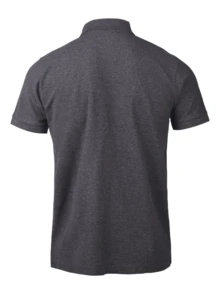 2 Pack Men's Polo Shirt Cotton S-3XL Regular Big & Tall Half Button Front Short Sleeve Polo Shirt Plain Stylish Breathable Sports Workout Top, Classic Casual Top For Golf Outdoor Sports, Summer Outfits Menswear For Daily Streetwear - 深灰色 - 查看 4