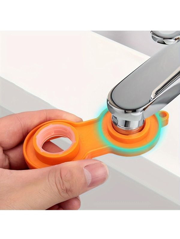 Chiave per aeratore rubinetto lavandino, Attrezzo per rimuovere il rubinetto del lavandino del bagno, Colino per lavandino adatto per installazione del filtro del rubinetto del lavandino da cucina