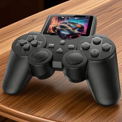 وحدة يد لألعاب الفيديو الكلاسيكية الرجعية 520 في 1 مع بلاي ستيشن، ألعاب أركيد كلاسيكية مدمجة، إخراج AV تلفزيوني، شاشة 2.4 بوصة، قابلة للشحن