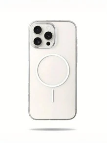 Nuevo estuche transparente de máxima sencillez y ultra fino anti caída para 16 15 14 13 12 11 Pro Max Plus, a prueba de golpes y con cubierta magnética MagSafe