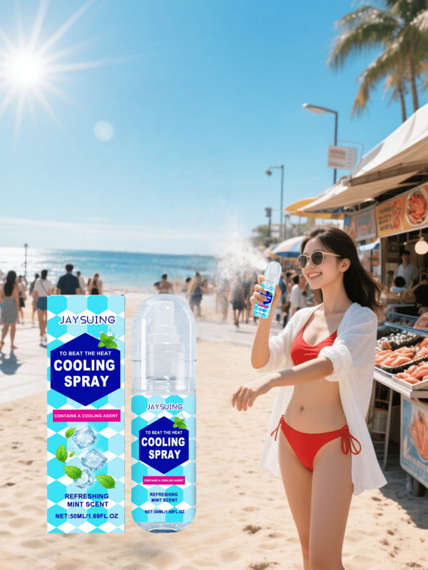 Refreshing Cooling Mist, Portable Summer Outdoor Body Cooling Spray, Cooling And Soothing, Non-Sticky, Summer Cooling Mist, Rapid Cooling, Icy Comfort, Helps Provide Comfort, Quick Cooling, Competition Emergency, Great Spray Effect And Fast Cooling Speed! Spray Directly On Clothes Without Fading, Fresh And Odorless. Due To Different Production Batches, Packaging May Vary Slightly, But The Product Itself Is The Same. New And Old Models May Be Shipped Randomly, Please Be Familiar.