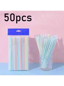 10-500 piezas Pajitas de plástico negras flexibles, pajitas de fiesta onduladas, pajitas de plástico para beber, agitadores de café y cócteles, accesorios para bebidas, para batidos, smoothies, boba, té de burbujas, café con hielo, perfectas para casa, camping, picnic, fiestas, suministros para fiestas, uso doméstico, útiles escolares, vuelta al cole