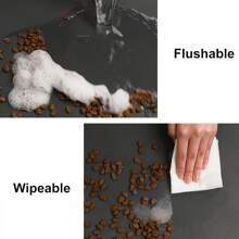 1pc Customized Cat Food Mat, Dog Food Mat, Pet Food & Water Mat