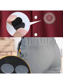 10 Pairs Double-Sided Adhesive Damage-Free Hook-And-Loop, Round Glue Dot Non-Slip Mat For Bedding, Carpets, Tablecloths, DIY Fixing, Sofa, Mattress, Curtain, Versatile Fixing Accessory - Multicolor - View 12