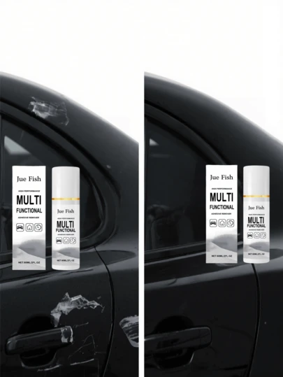Multi-Purpose Adhesive Remover Cleaner, Gentle Yet Effective At Dissolving Adhesive Residue For Home And Car Use