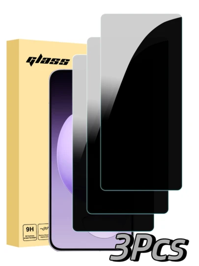 3 件全覆盖防刮钢化玻璃屏幕保护膜适用于 OPPO 手机，易于安装，晶莹剔透，无气泡，防碎，适合生日/家人/朋友/男朋友/女朋友