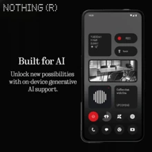 手机 (3a) Pro 5G 智能手机黑色，高通骁龙 7S Gen 3，6.77 英寸 120Hz AMOLED，50MP 主摄像头和 50MP 潜望镜，50MP 前置摄像头，5000mAh 电池，50W 快速充电，NFC，Nothing OS 3.1 由 Android 15 提供支持