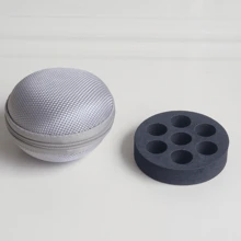 Estuche portátil para aceites esenciales con 7 botellas, bolsa para perfumes, caja para aceites esenciales, organizador de viaje, soporte de transporte, bolsa de almacenamiento, artículos esenciales para vacaciones, verano, vuelta al colegio, bolsa para la escuela, bolsa de viaje para mujeres, bolsa de maquillaje para viajes - Multicolor - Ver 9