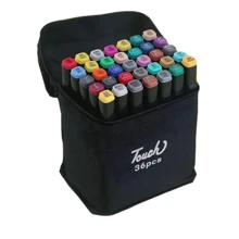 Book Kit + Double Tip Pens 24/36/48/60/80/120 Colors - Blue Bobbie+36colors - View 3