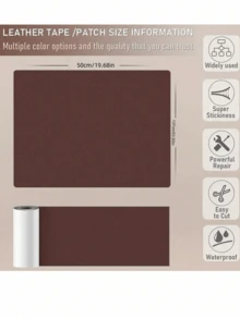 Parche autoadhesiva negra - Parches de reparación de sofá, Parches de reparación de muebles, mesa, silla, parches de reparación autoadhesivos PU para reparación de cojín de bicicleta, decoración del hogar, cubierta de sofá - Adhesivo versátil para sofás, sillas, asientos de coche y bolsos - Negro - Ver 5