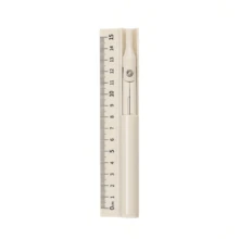 1 pieza Juego de herramientas de dibujo 3 en 1 multifuncional: regla, compás, lápiz. Compás portátil, herramienta de dibujo y medición matemática, adecuado para volver a la escuela y uso de oficina, reglas - Multicolor - Ver 13