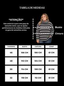 Marrie Tricot Striped Turtleneck Knit Blouse Cold Winter Elegant - than chì/đen - Xem 4