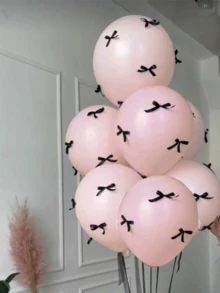 1/5 个透明泡泡气球搭配彩色蝴蝶装饰 - 非常适合生日、婚礼、情人节和户外派对装饰、节日活动配件 | 异想天开的派对装饰 | 耐用橡胶气球、生日气球、生日照片道具 - 彩色 - 查看 2