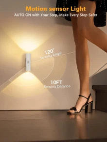 1 cái/2 cái/4 cái Đèn ngủ LED sạc, Đèn tường 2 đầu đèn, Có thể điều chỉnh độ sáng 3 màu, Dùng cho hành lang, phòng ngủ, cầu thang, văn phòng (400mAh) (Màu nút, Phân phối ngẫu nhiên) - trắng - Xem 9