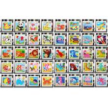 2025 新款 9 件儿童互动木制迷你拼图玩具，木制玩具益智玩具，适合男孩女孩幼儿园卡通动物拼图板 - 节日礼物 - 生日礼物 - 礼品 - 彩色 - 查看 8