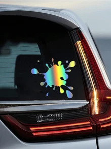 Water Droplet Car Sticker Funny Car Scratch Cover Car Body Sticker Paint Stain Personalized Creative Car Rear Window Waterproof Sticker