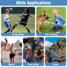 Stainless Steel Whistle, Loud Metal Whistle With Lanyard For Referees Coaches Lifeguards Survival Emergency Football Basketball Soccer Hockey - Multicolor - View 6