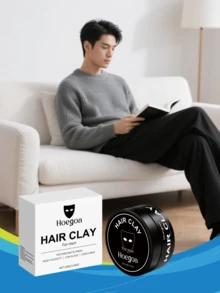 Styling Pomade - Natural Voluminous, Smooth, Glossy, Long-Lasting Matte Textured Hair Pomade. Grab And Go Styling, Natural Voluminous Hairstyle. Long-Lasting Shaping, Washes Off Easily