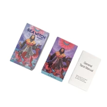 Tarocchi con uno stile artistico unico, Deck Soul Trees Ascension/Fauna Belle Tarot/Sea Witch Tarot/The Cosmic Coven Tarot, adatti per giochi di gruppo, lettura del futuro e raduni festivi, adatti a persone di tutte le età!