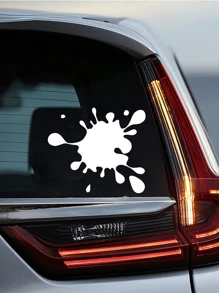 Water Droplet Car Sticker Funny Car Scratch Cover Car Body Sticker Paint Stain Personalized Creative Car Rear Window Waterproof Sticker