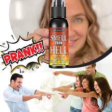 Stinky Fart Spray, Holiday Party Fool Toy Prank Stinky Entertainment Spray, Suitable For Various Party Scenes - 棕色 - 查看 3