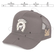 Trucker Cap Muladeiro Country Fashion Horseshoe Horse Curved Brim Resistant Adjustment Strapback Mesh