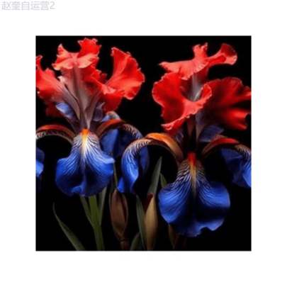 Adad111 50 Precious Iris Seeds, Fragrant Plants