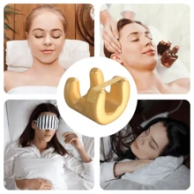 1 pièce Oreiller de visage ergonomique sans défaut - Mousse à mémoire de forme douce, coussin de sommeil sans rides pour dormir sur le dos, multi-usage, oreiller de sommeil de beauté toutes saisons avec housse tissée lavable à sec